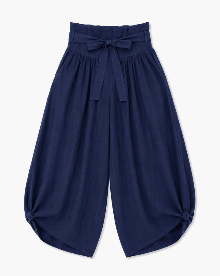 Ibiza High-Waisted Linen Pants - Must Boutique
