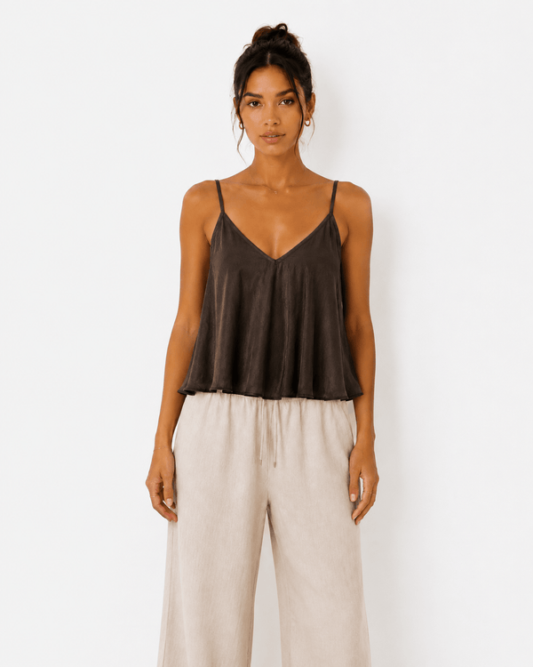 Issa V-neck Camisole - Must Boutique
