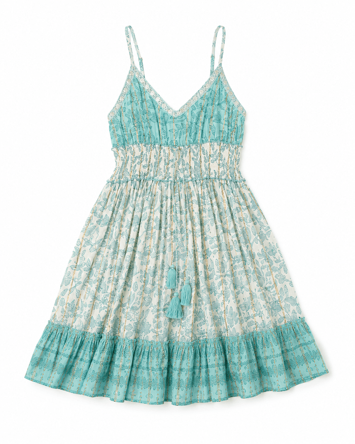 Jenna Boho Midi Dress - Must Boutique
