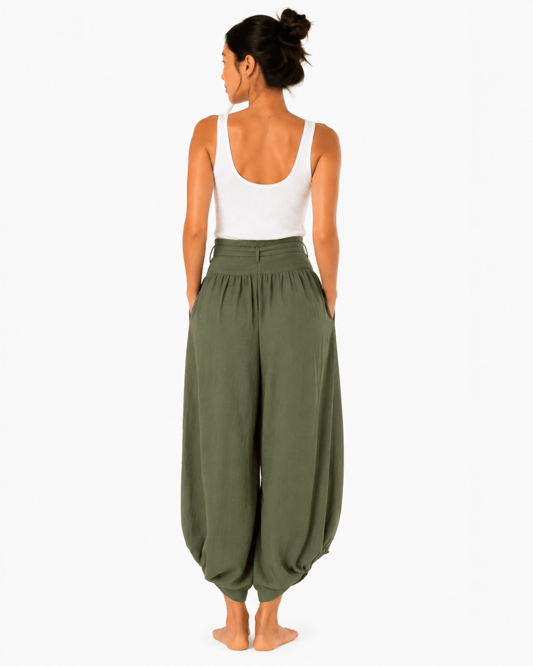 Juna Tie-Knot Linen Pants - Must Boutique