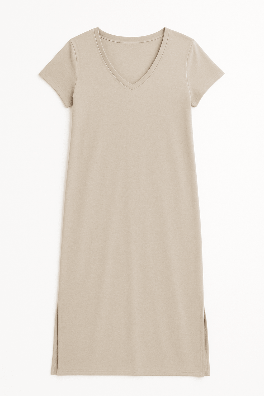 Jupiter Cotton V - neck Maxi Dress - Must Boutique