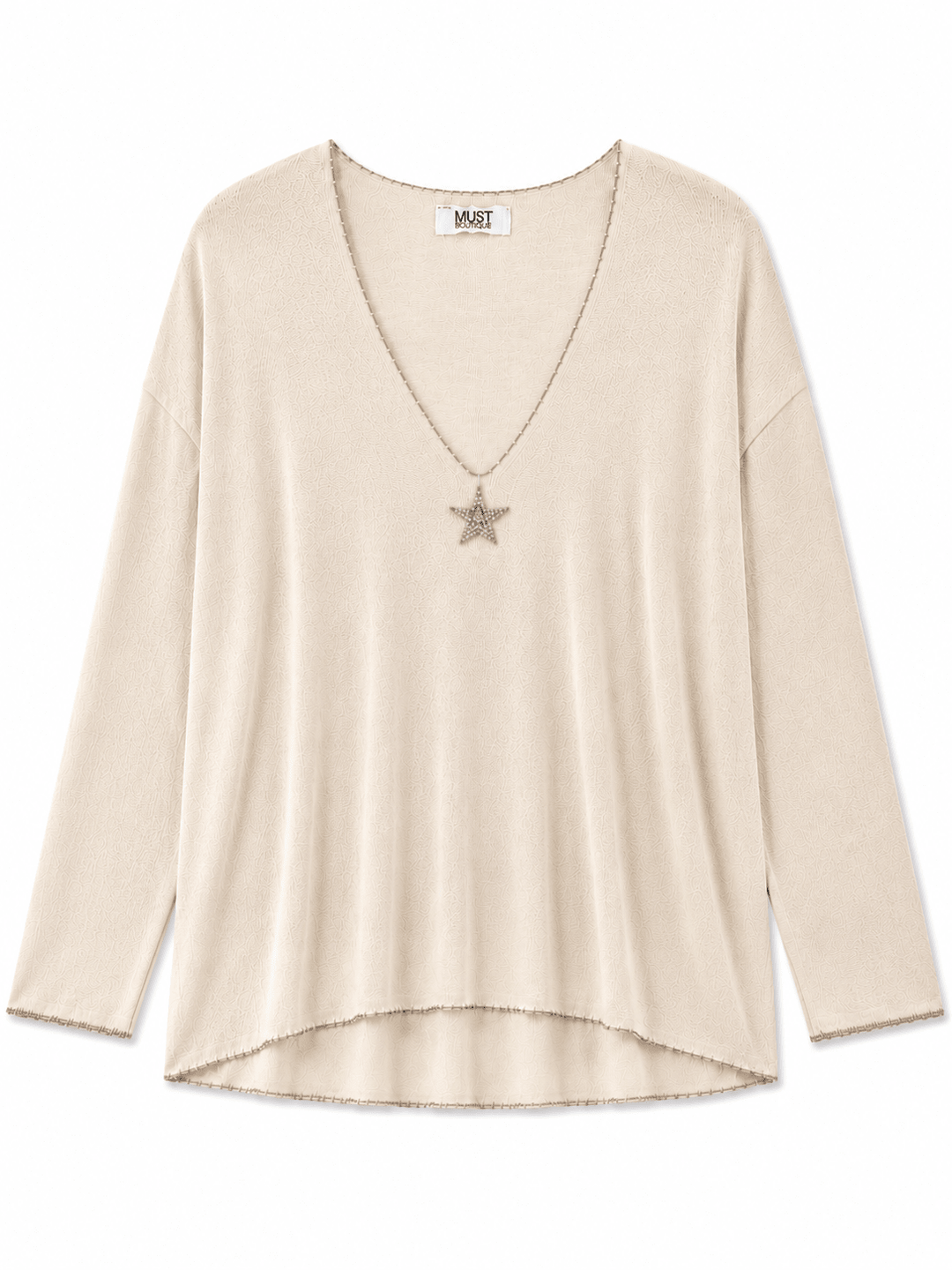 Kara Star Knit Top - Must Boutique