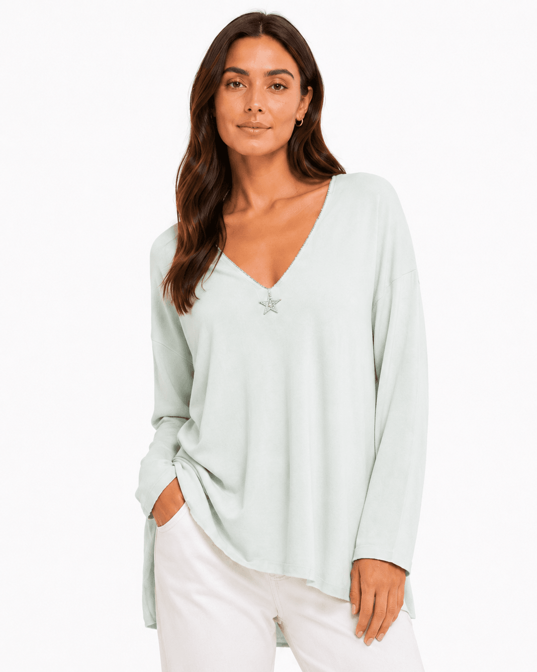 Kara Star Knit Top - Must Boutique