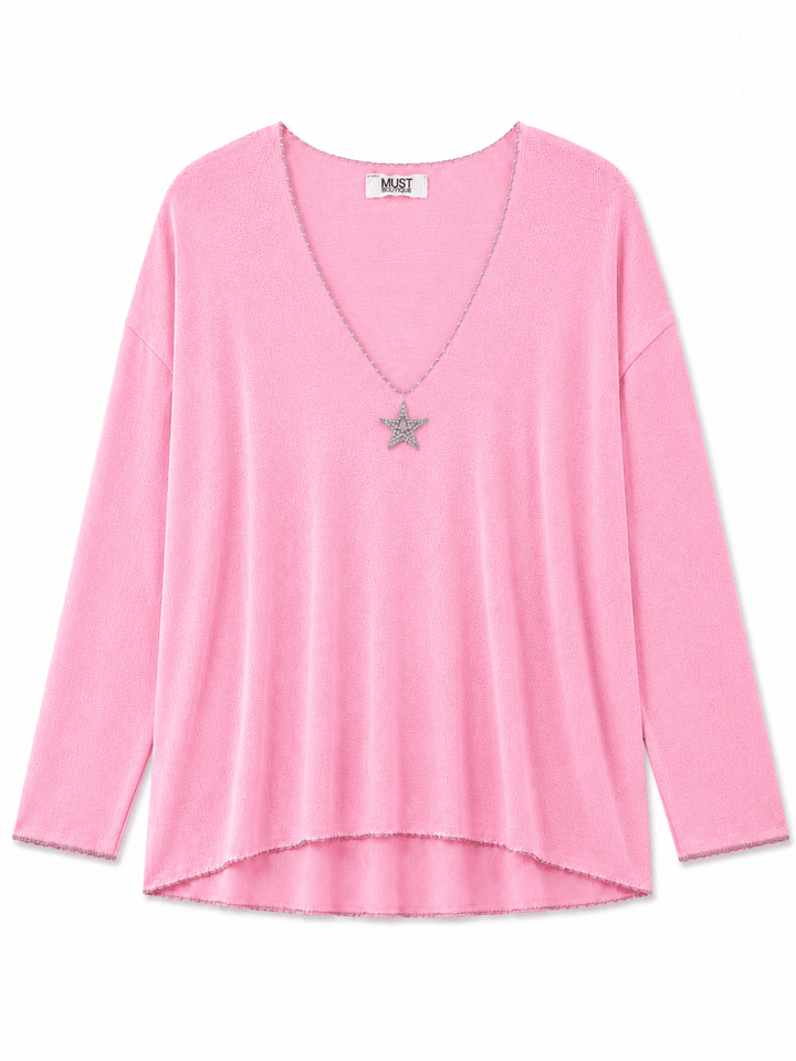 Kara Star Knit Top - Must Boutique
