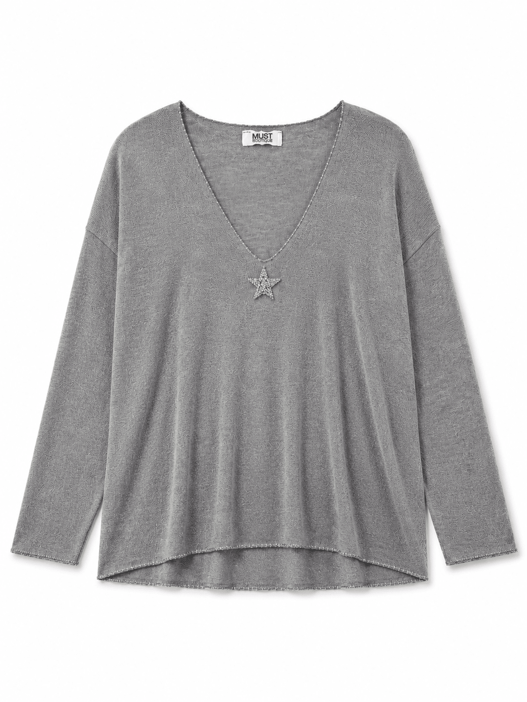 Kara Star Knit Top - Must Boutique