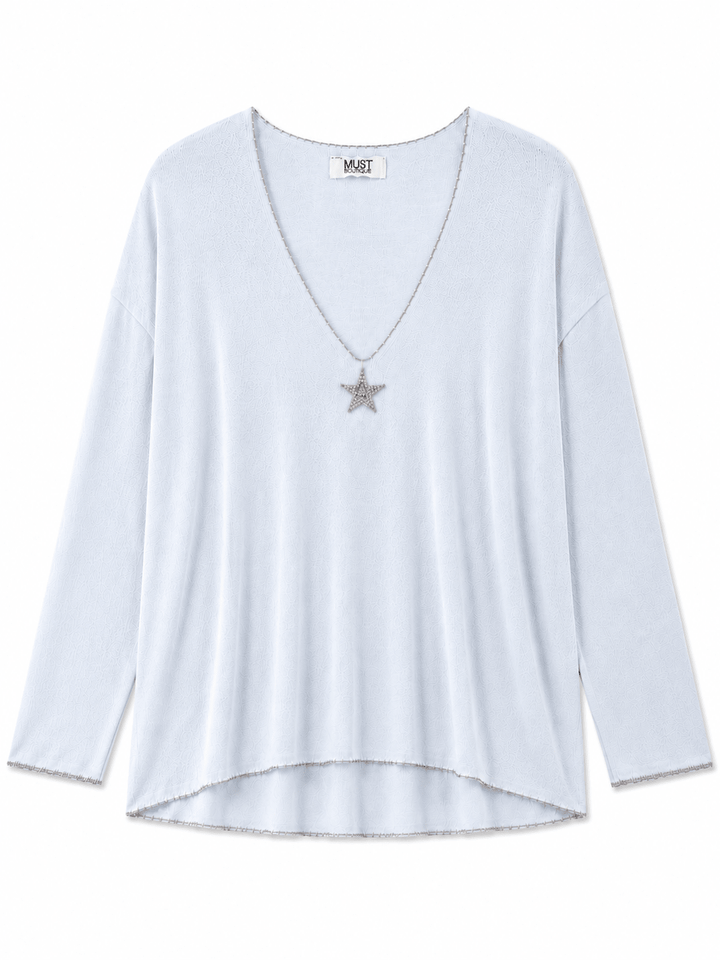 Kara Star Knit Top - Must Boutique