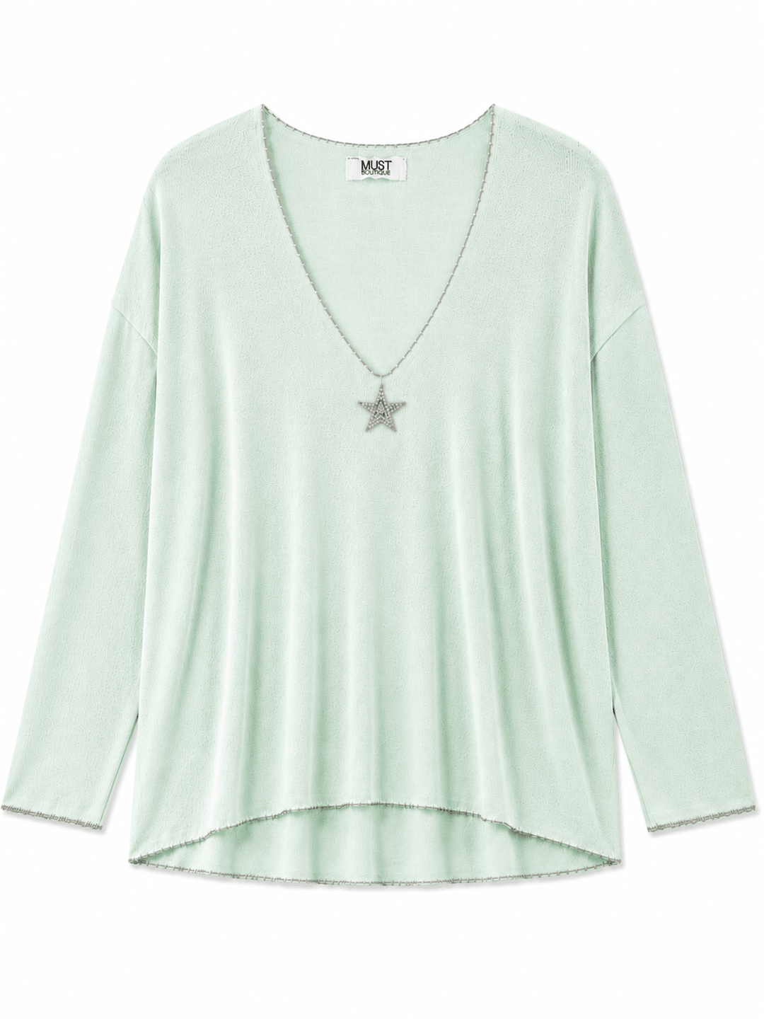 Kara Star Knit Top - Must Boutique