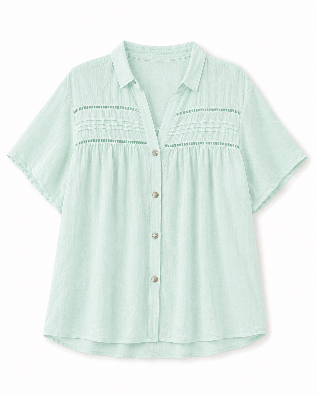 Krista Lightweight Cotton Blouse - Must Boutique