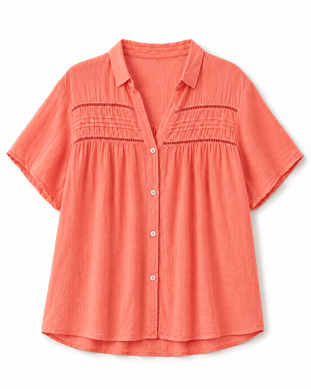 Krista Lightweight Cotton Blouse - Must Boutique