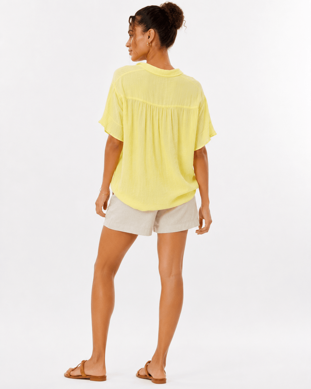 Krista Lightweight Cotton Blouse - Must Boutique