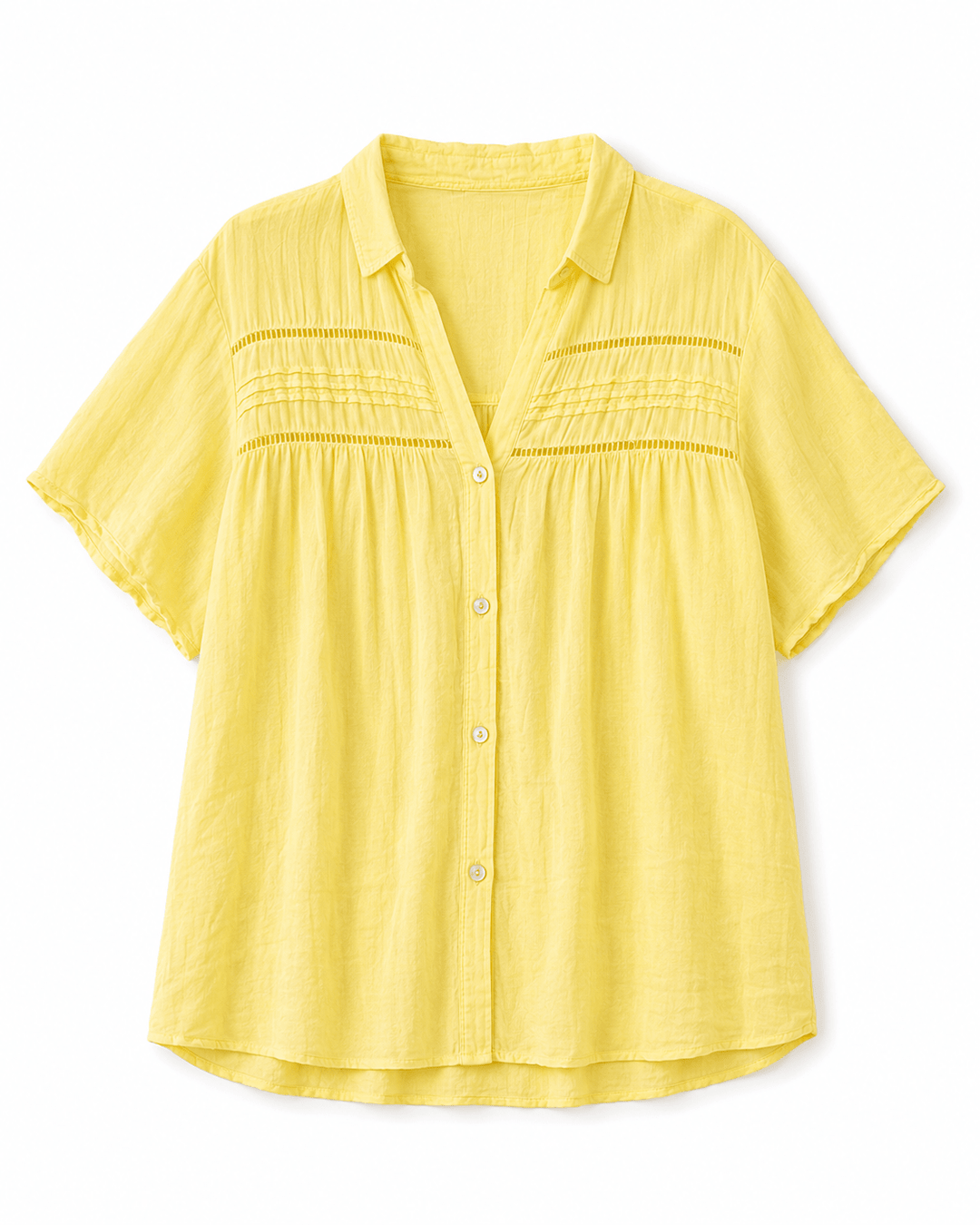 Krista Lightweight Cotton Blouse - Must Boutique
