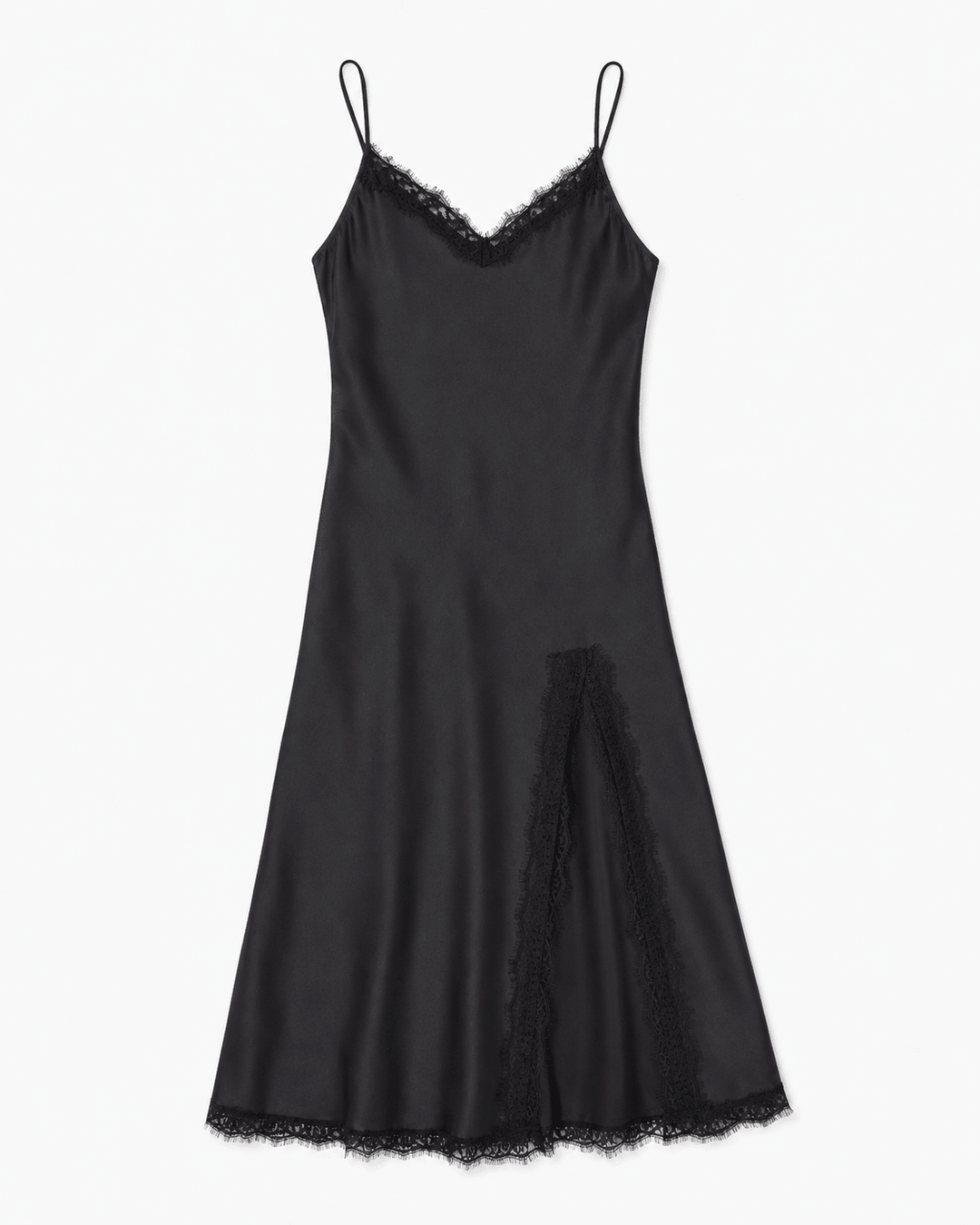 Lace Trim Slip Maxi Dress - Must Boutique