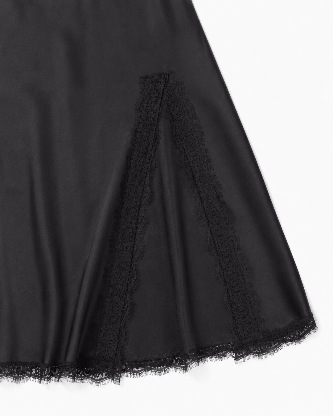Lace Trim Slip Maxi Dress - Must Boutique