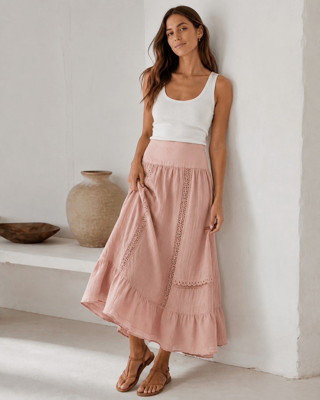 Lana Muslin Maxi Skirt - Must Boutique