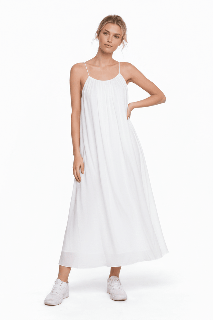 Lara Silk Midi Dress - Must Boutique