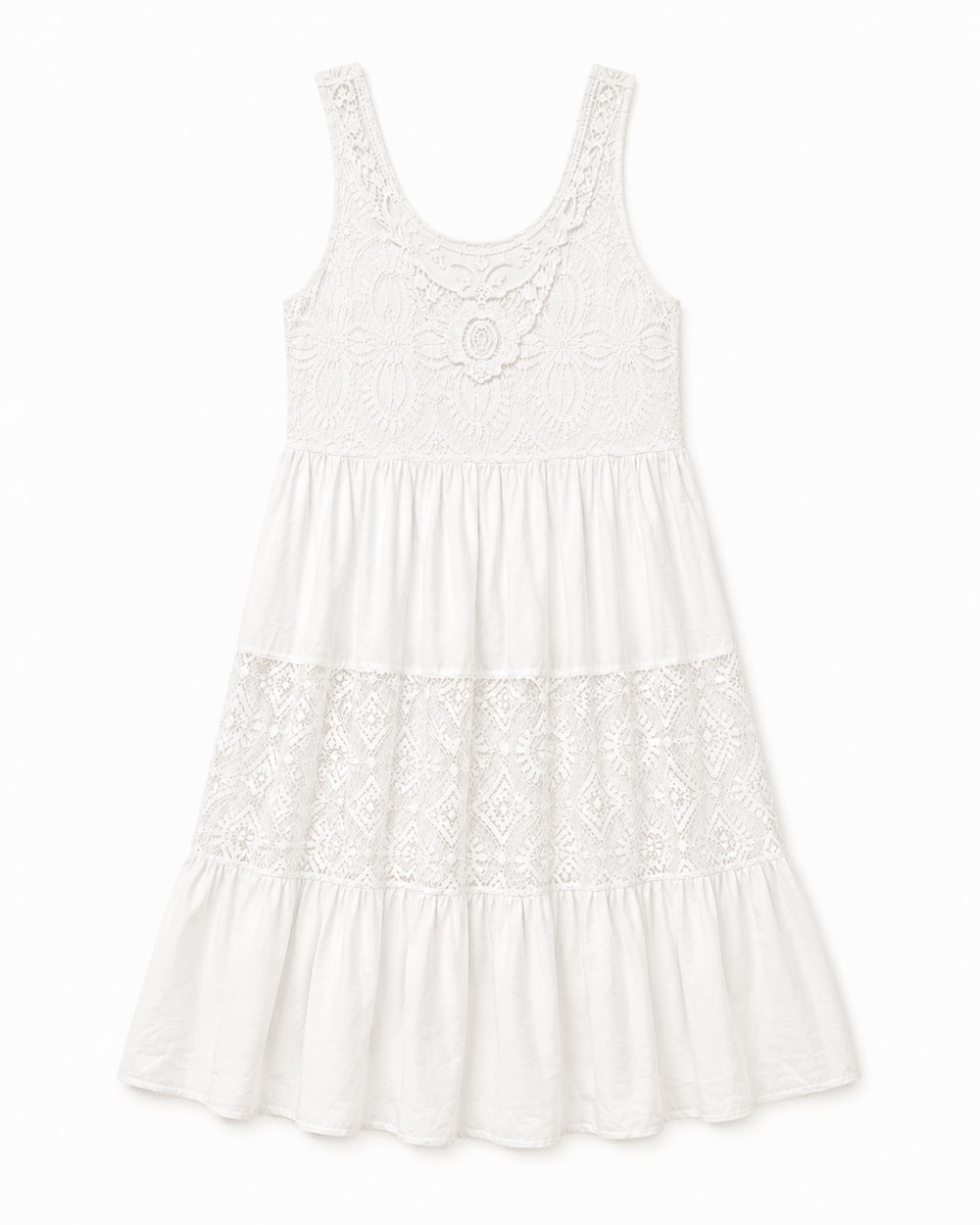 Laura Pannel Dress with Lace detailing - Must Boutique