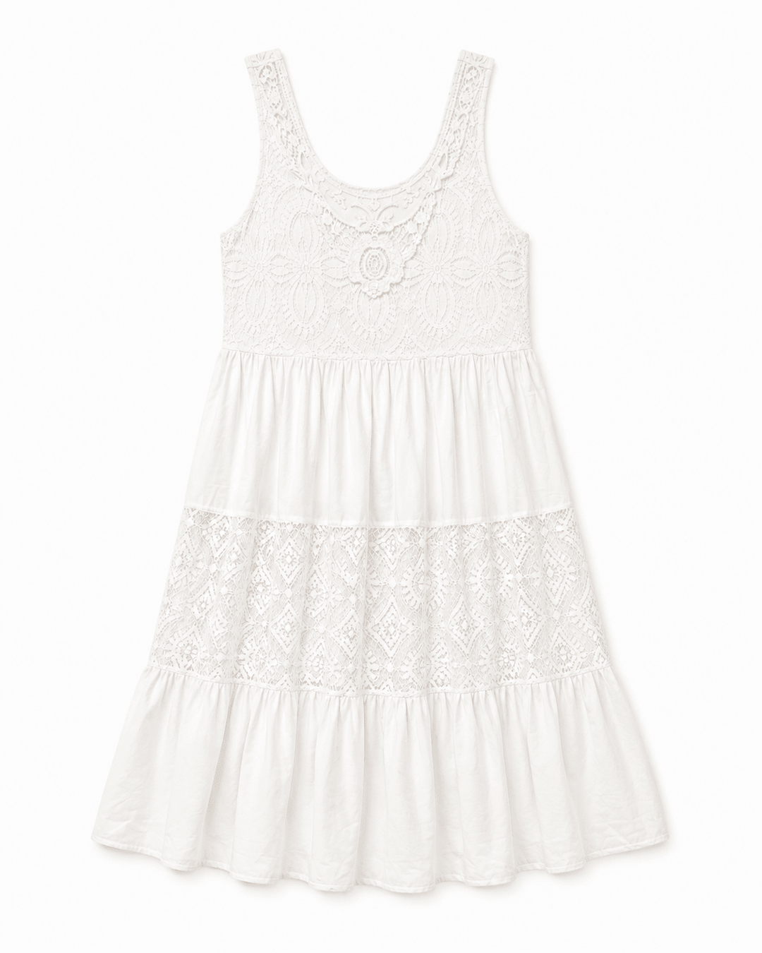 Laura Pannel Dress with Lace detailing - Must Boutique