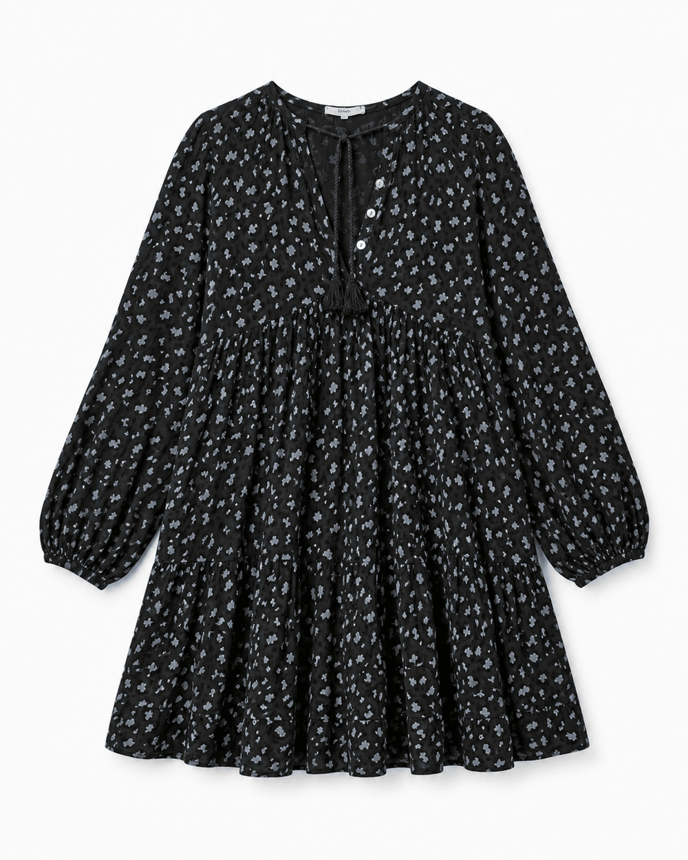 Leopard Print Babydoll Dress - Must Boutique