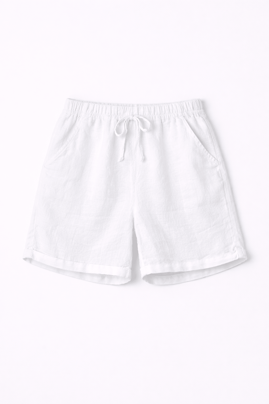 Linen Drawstring Shorts - Must Boutique