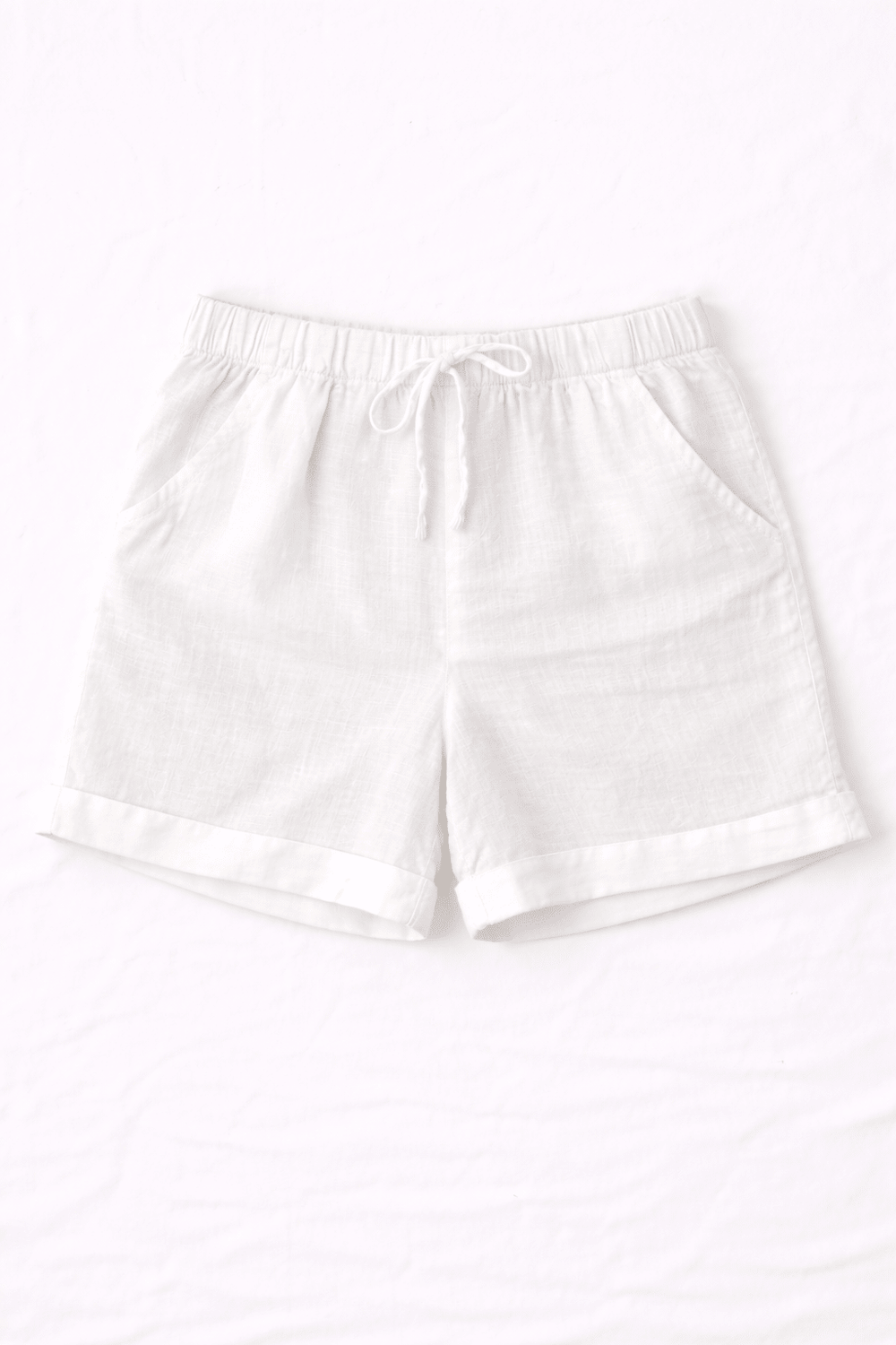 Linen Drawstring Shorts - Must Boutique