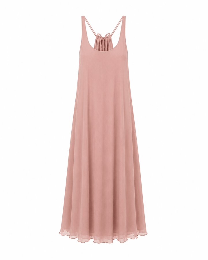 Liv Silk Midi Dress - Must Boutique