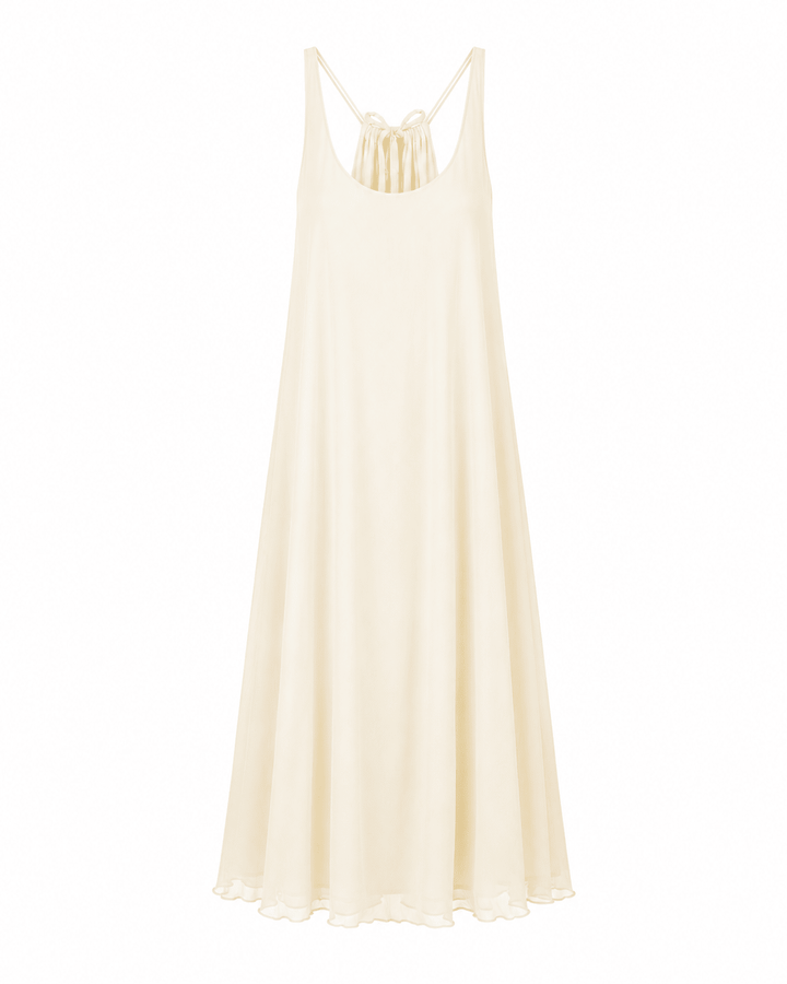 Liv Silk Midi Dress - Must Boutique