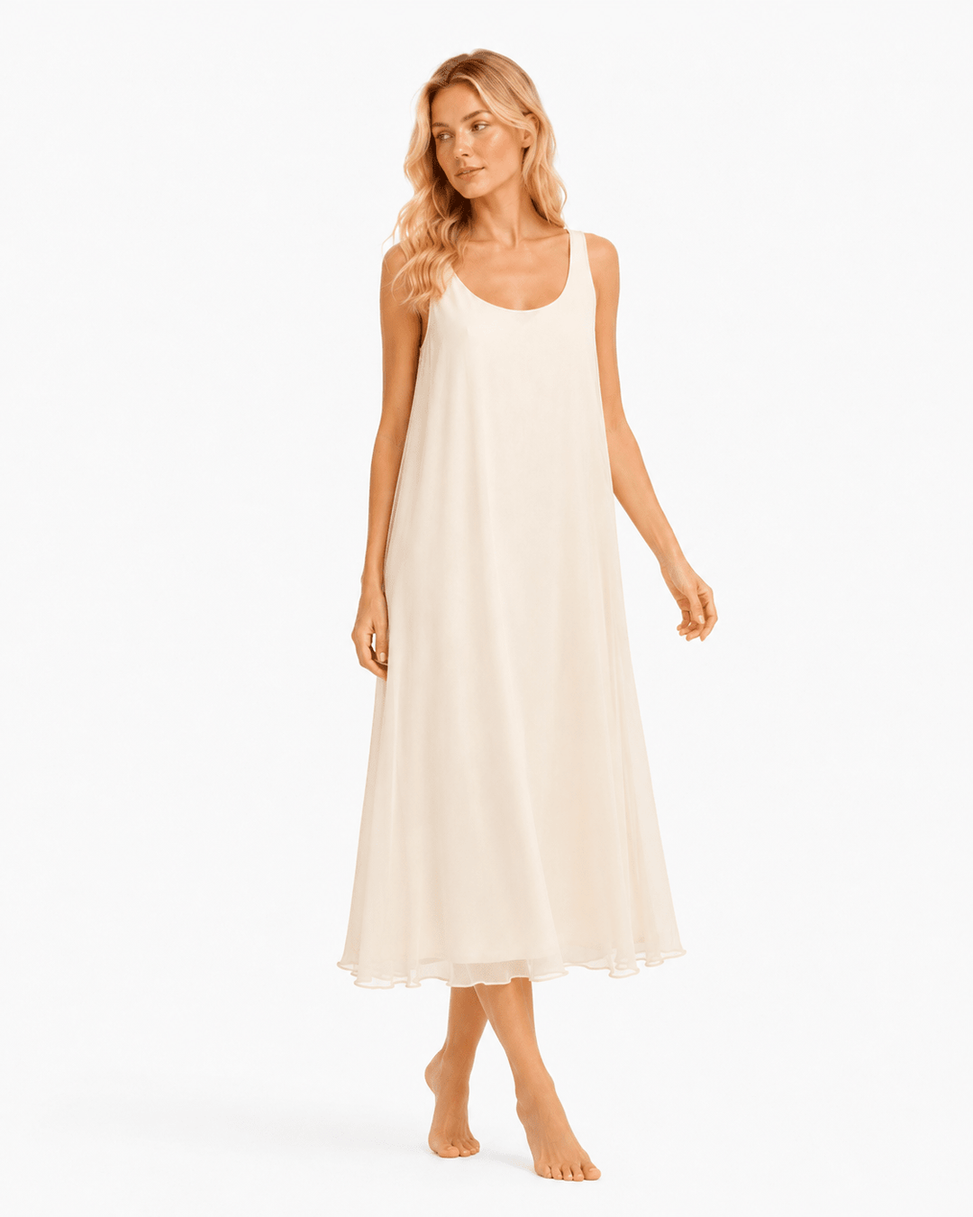 Liv Silk Midi Dress - Must Boutique