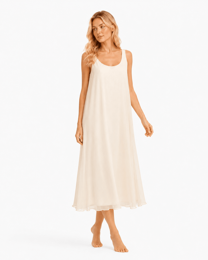 Liv Silk Midi Dress - Must Boutique