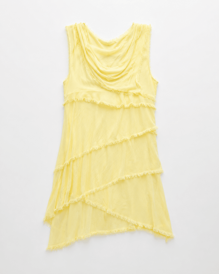 Lysandre Silk layered dress - Must Boutique