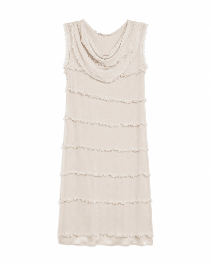 Lysandre Silk layered dress - Must Boutique
