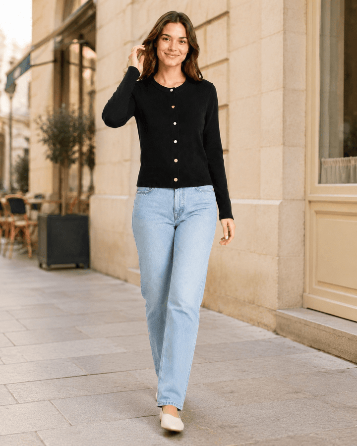 Madison Charms Button Cardigan - Must Boutique