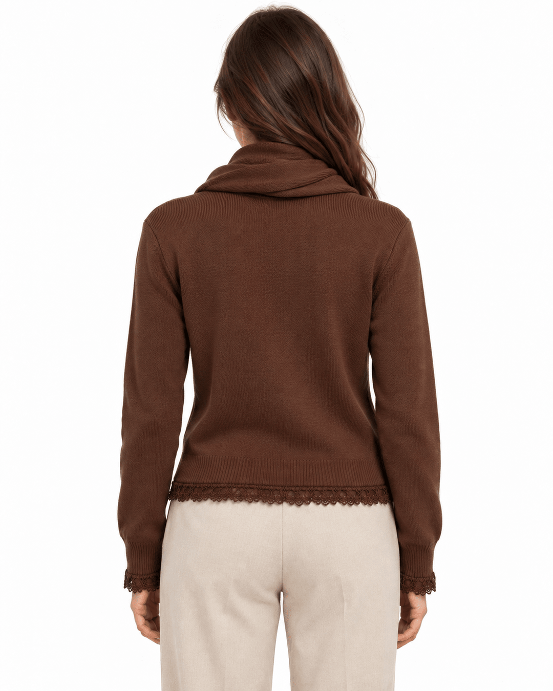 Mara Scarf Knit Cardigan - Must Boutique