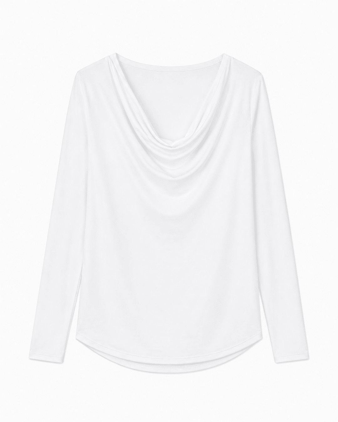 Marilyn Sateen Cowl Neck Top - Must Boutique