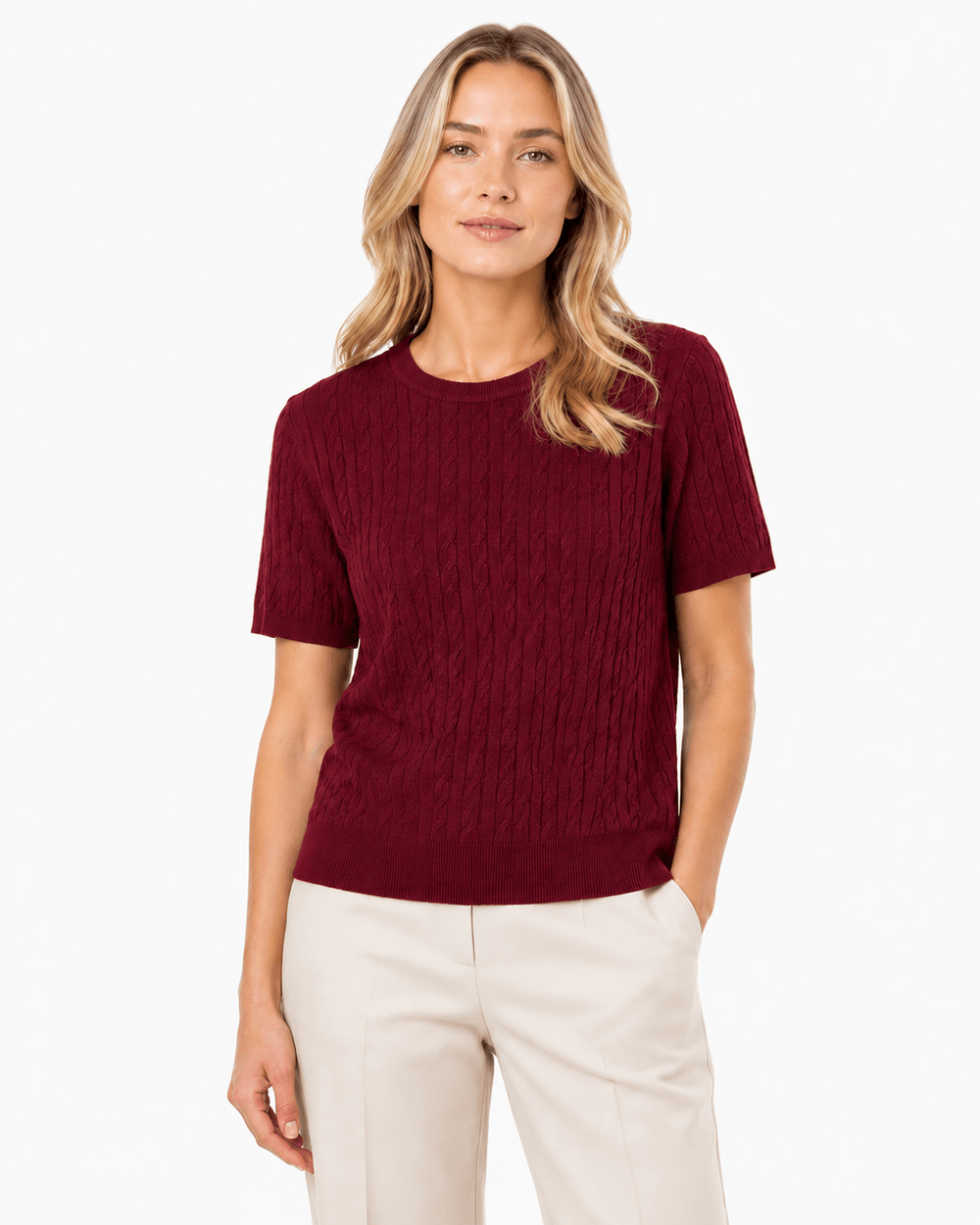 Marine Cable knit Top - Must Boutique
