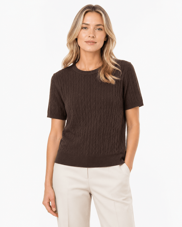 Marine Cable knit Top - Must Boutique