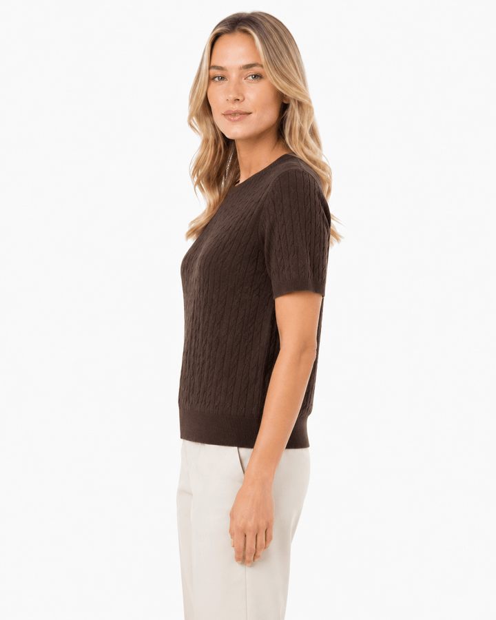 Marine Cable knit Top - Must Boutique