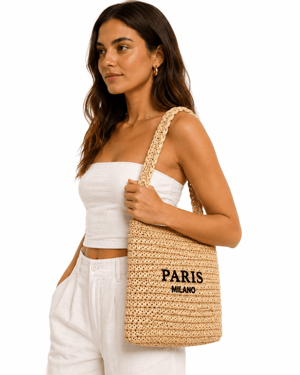 Marion Medium Straw Bag - Must Boutique