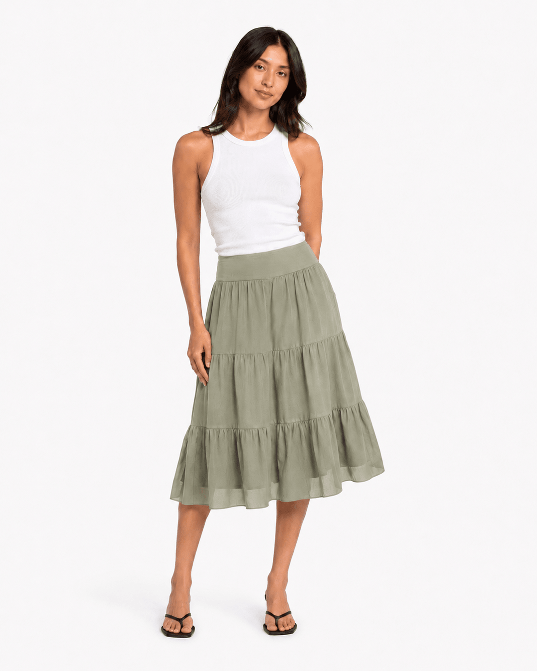 Marla Cotton Gauze Skirt - Must Boutique