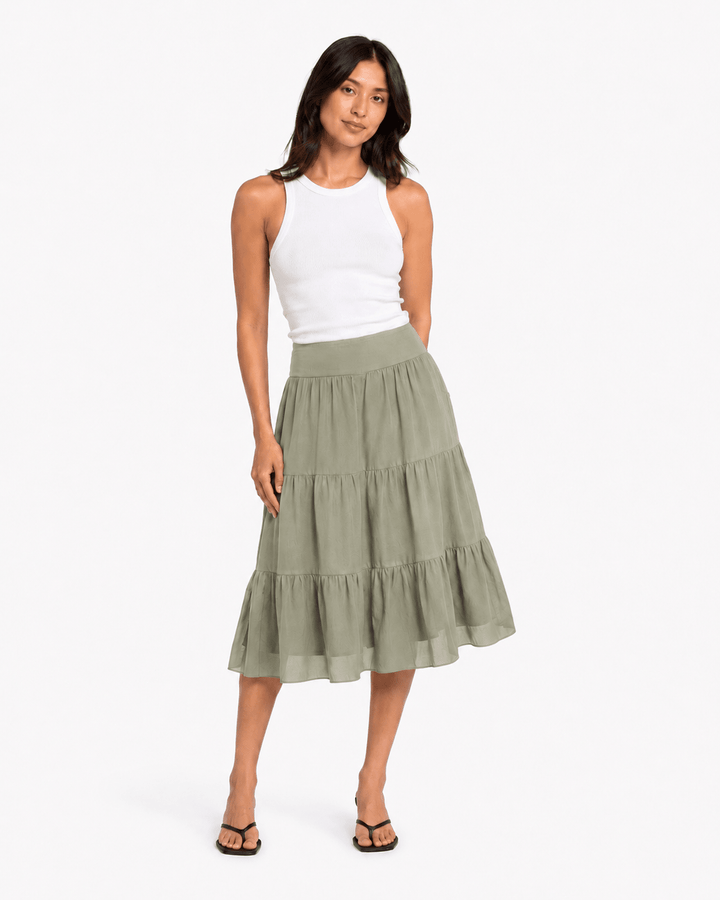Marla Cotton Gauze Skirt - Must Boutique