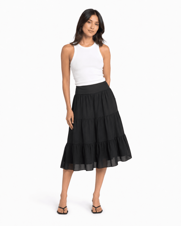 Marla Cotton Gauze Skirt - Must Boutique