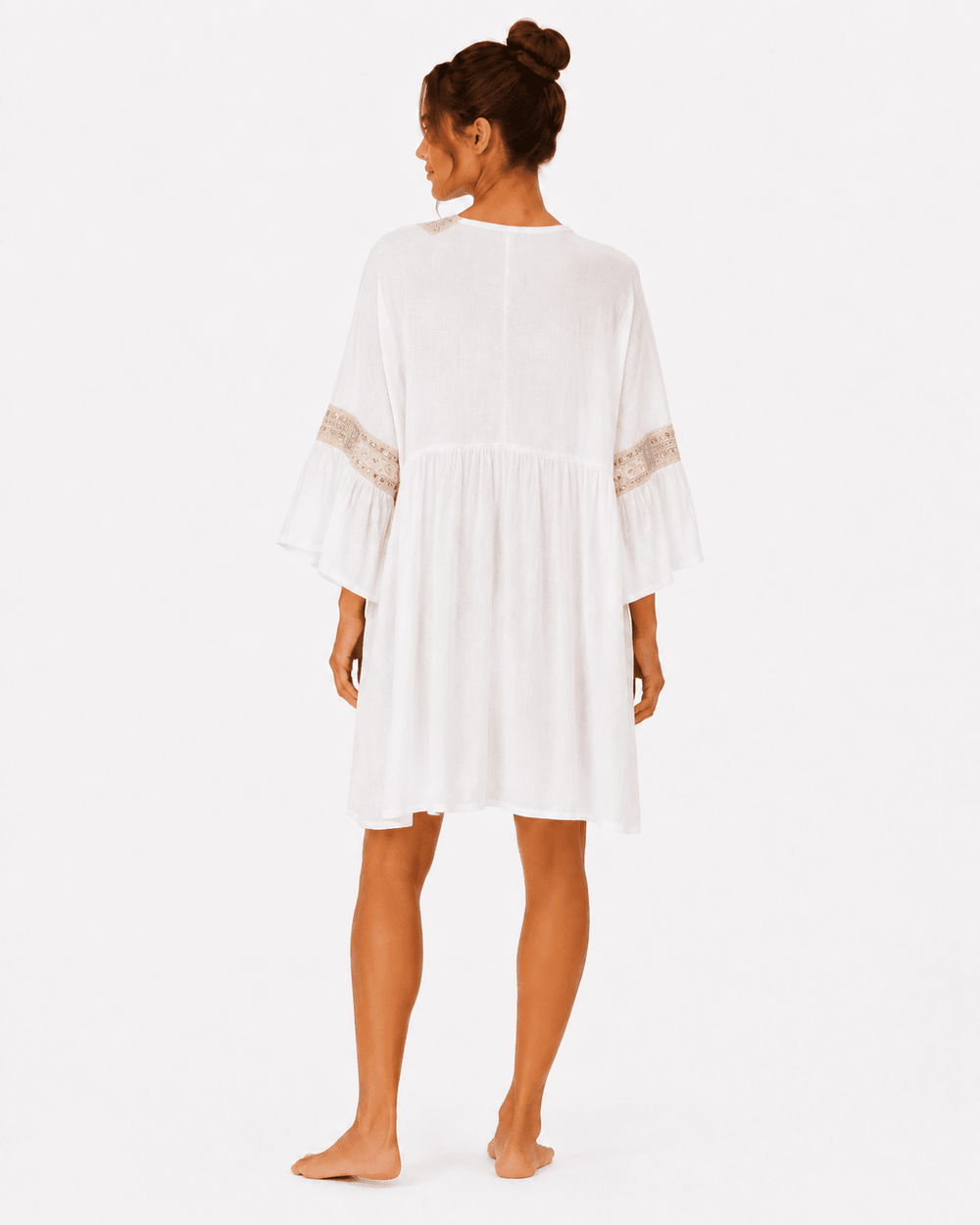 Maya Embroidered Beach Kimono - Must Boutique