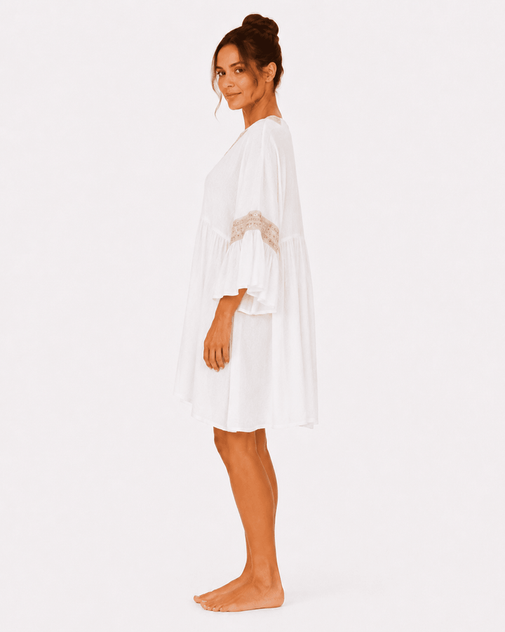 Maya Embroidered Beach Kimono - Must Boutique