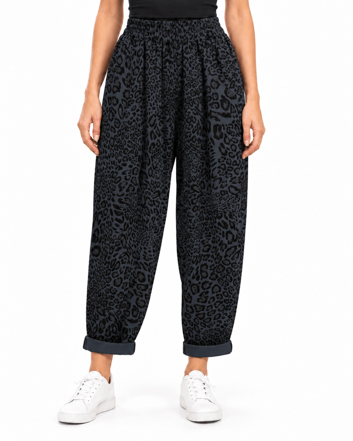 Micaela Leopard Ballons Pants - Must Boutique
