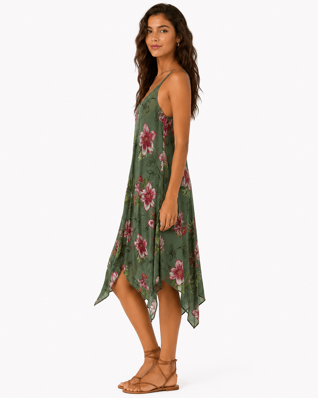 Mona Woven Floral dress - Must Boutique