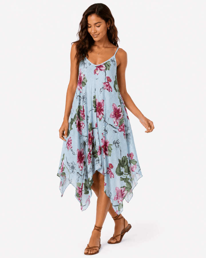 Mona Woven Floral dress - Must Boutique
