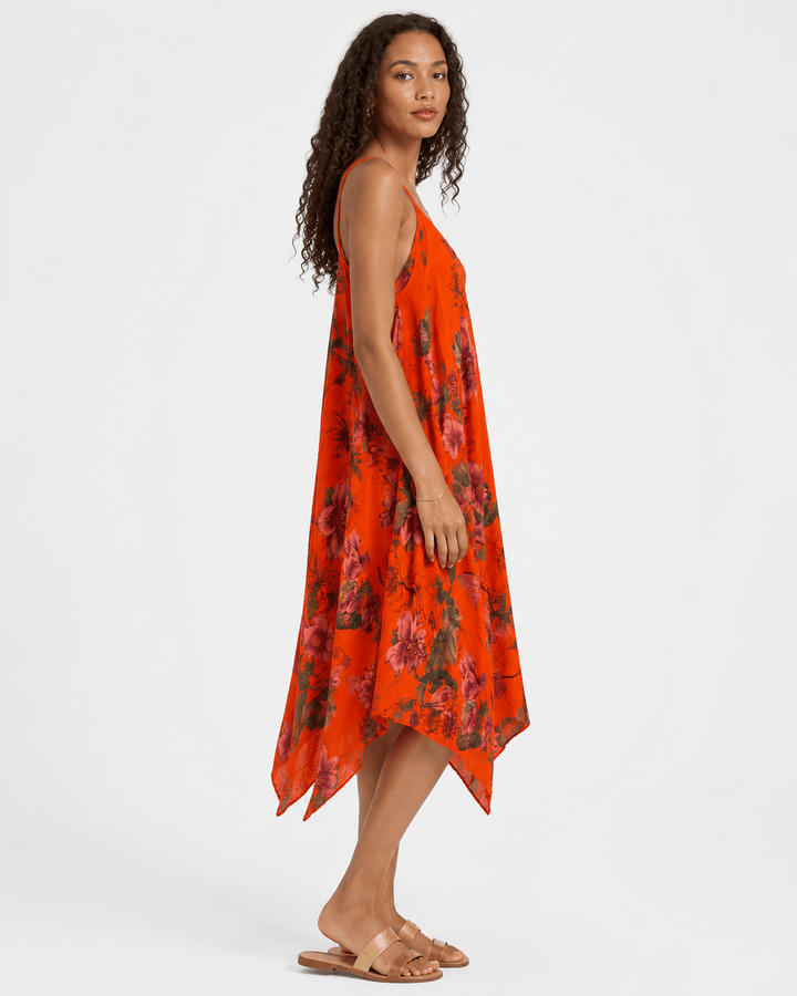 Mona Woven Floral dress - Must Boutique