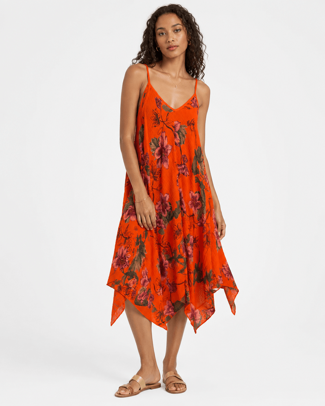 Mona Woven Floral dress - Must Boutique