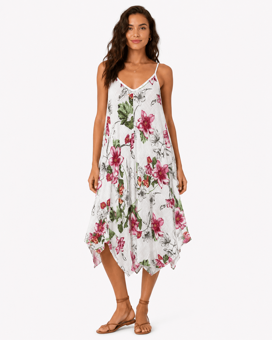 Mona Woven Floral dress - Must Boutique