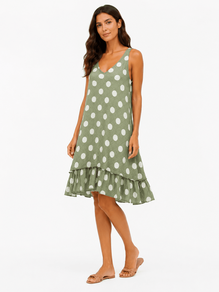 Morena A - line polka dot - Must Boutique