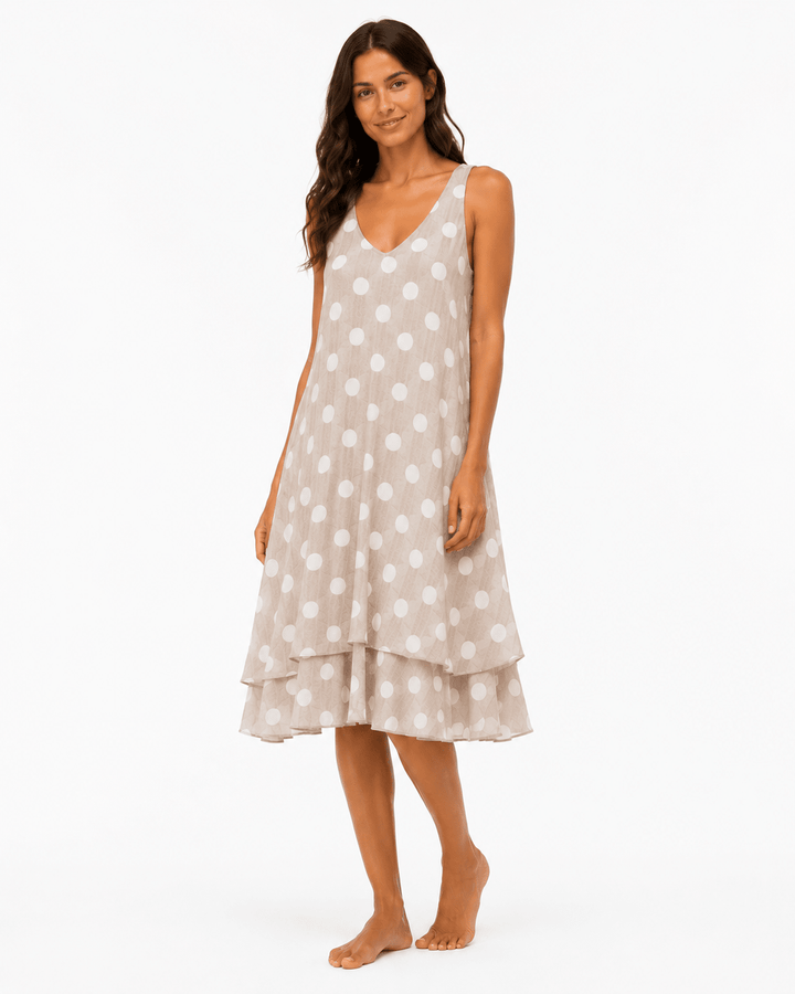 Morena A - line polka dot - Must Boutique